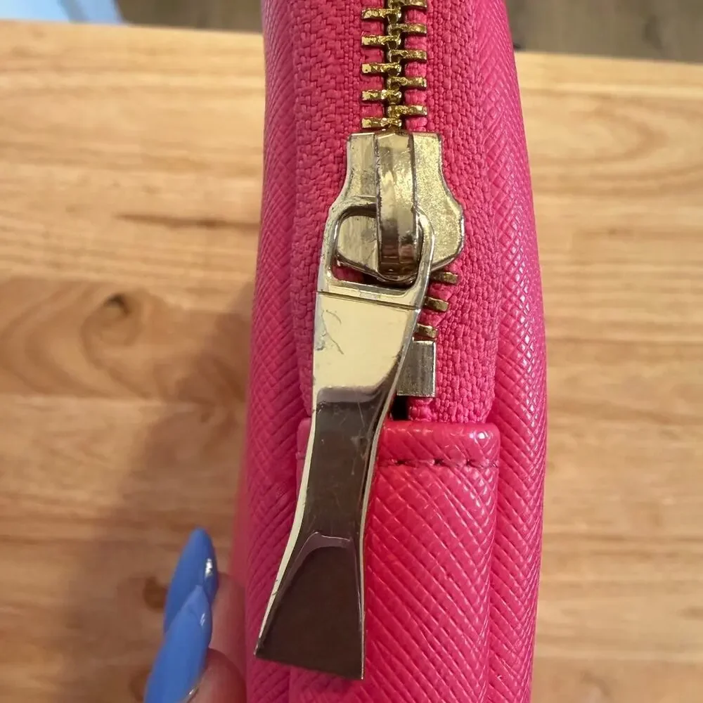 Kate Spade New York Hot Pink Leather Laptop Case Macbook Pro Macbook Air